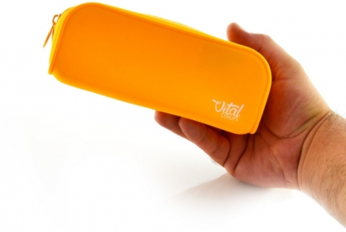 Penar din silicon tip etui, dreptunghiular, Office Box, diverse culori
